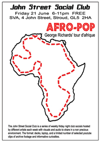Afro pop poster