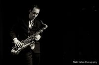 Jake McMurchie playing sax